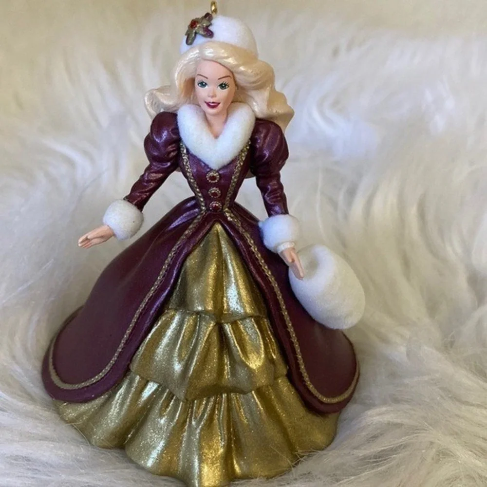 NEW‎ Hallmark Keepsake Ornament 1996 Holiday Barbie 4th in Series QXI5371